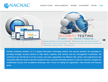 Tablet Screenshot of nacnacenterprise.com